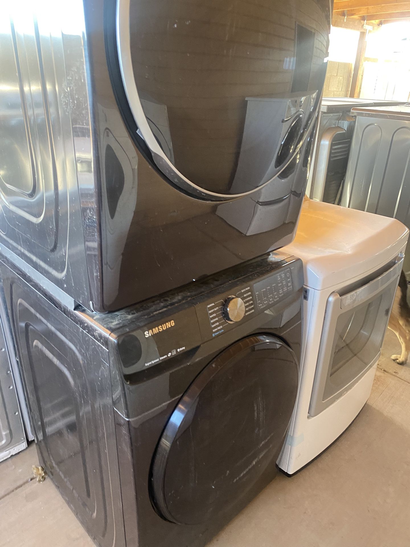 Samsung Stackable Washer And Dryer Electric