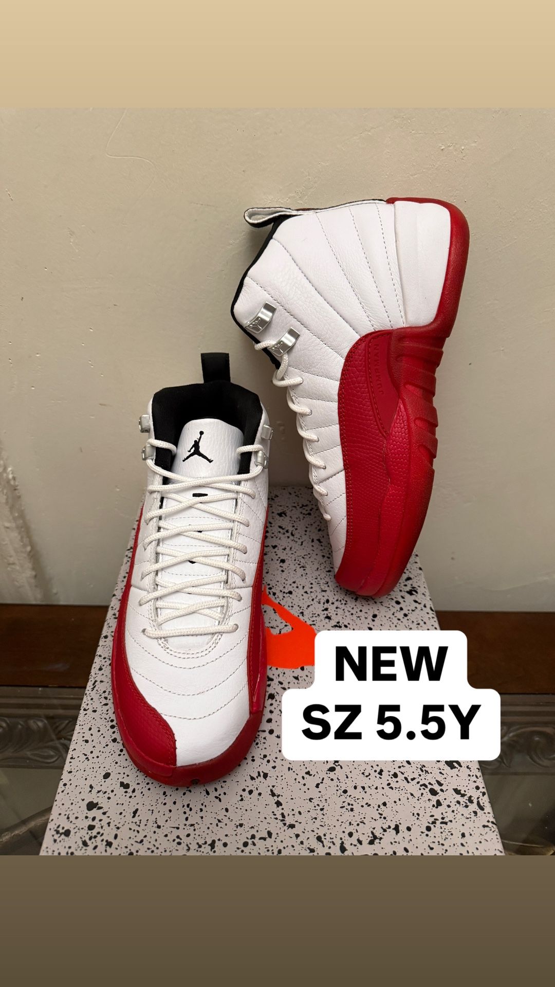 NEW Air Jordan 12 “Cherry” SZ 5.5Y