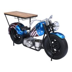 Vintage Motorcycle Console Table