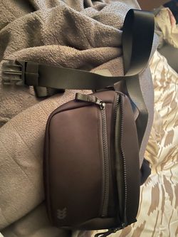 Dark Brown Sling Crossbody Bag