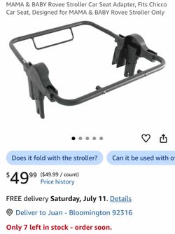 MAMA & BABY Rovee Stroller Car Seat Adapter