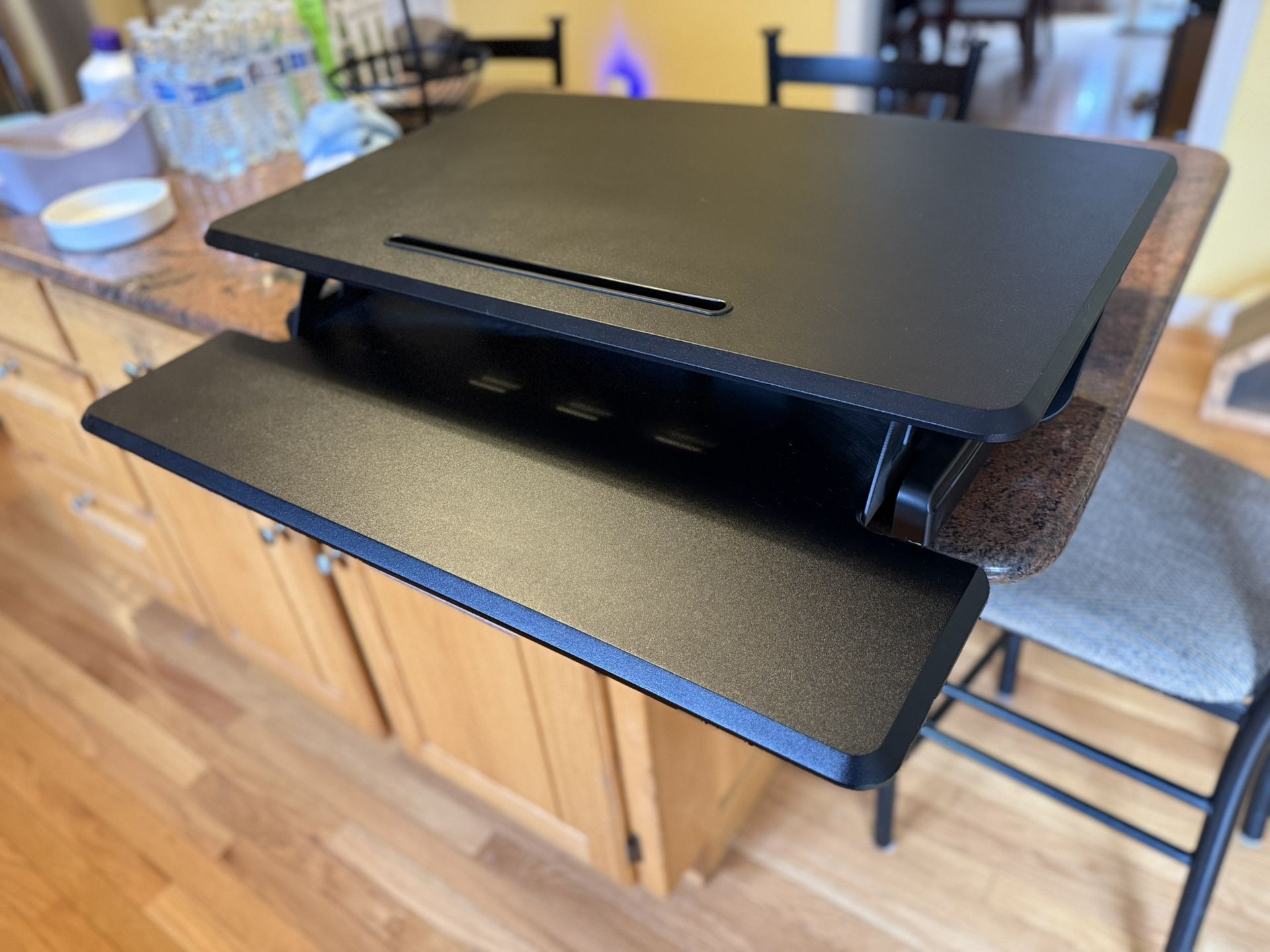Seville Classics AirLift Pro Sit/Stand Adjustable