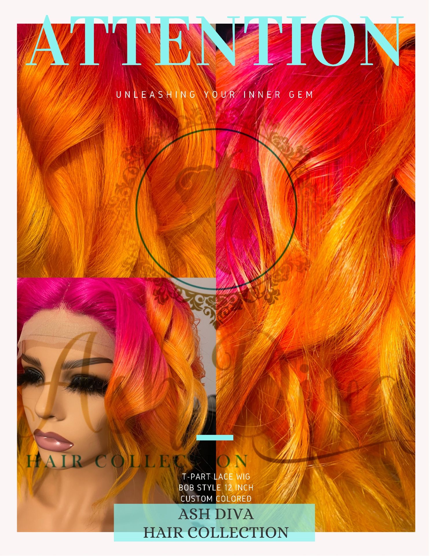 Attention (Custom Color Wig)