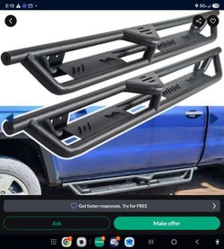 NERF STEP BARS CHEVY SILVERADO / GMC SIERRA DOUBLE CAB