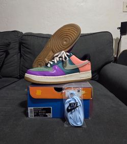 Undefeated x Nike Air Force 1 Low "Wild Berry"