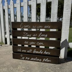 Wedding Sign