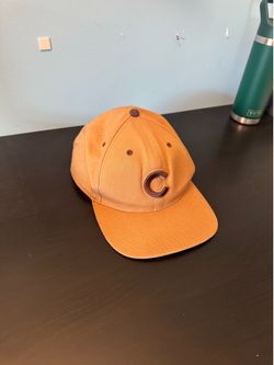 Chicago Cubs brown hat