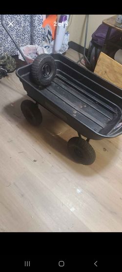 Gorilla cart dump bed wagon