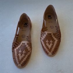 Leather Mexican Ladies Shoes