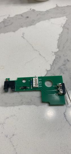 Green PCB Circuit Board with Limit Switches