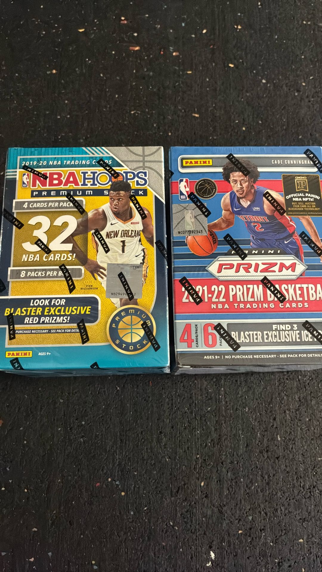 (2) NBA Factory Sealed Blaster Boxes