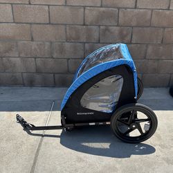 Schwinn Shuttle Foldable Bike Trailer 2 Passengers