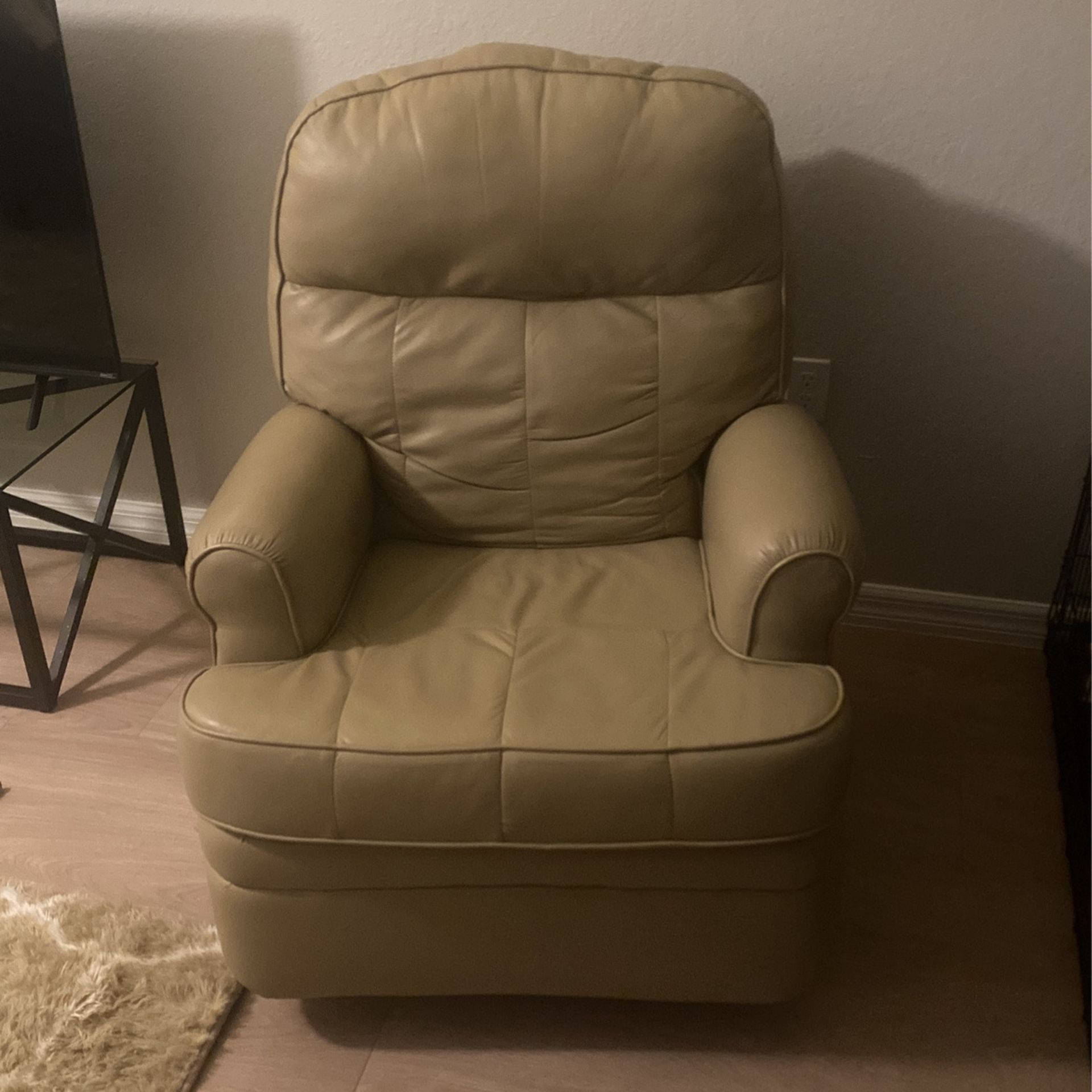 Beige Recliner Chairs 