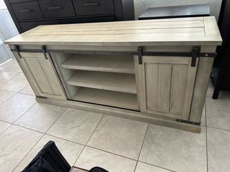 Farmhouse Tv Stand, Ashley furniture