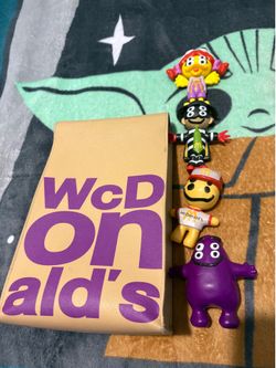 Cactus jack toys McDonald bag