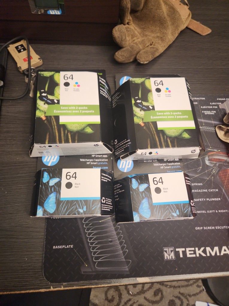 4 Boxes HP 64 Ink Cartridge