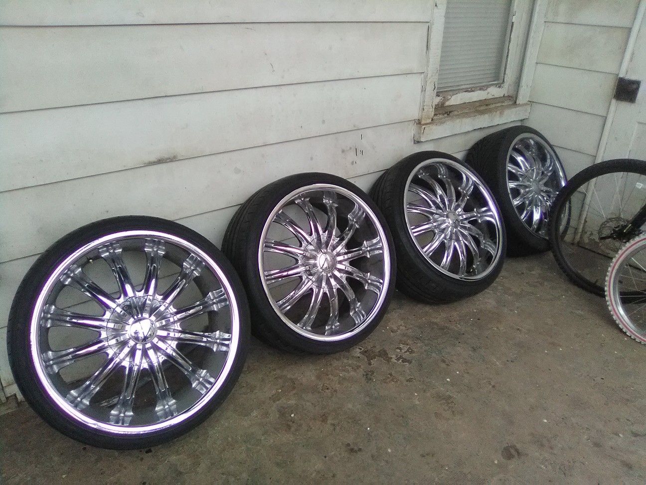 20" rims off a Honda Accord