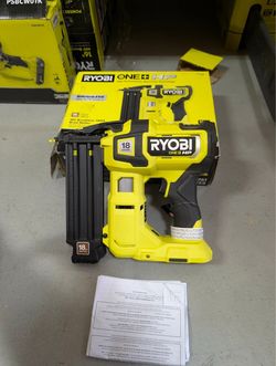 RYOBI ONE+ HP 18V 18-Gauge Brushless Cordless AirStrike Brad Nailer