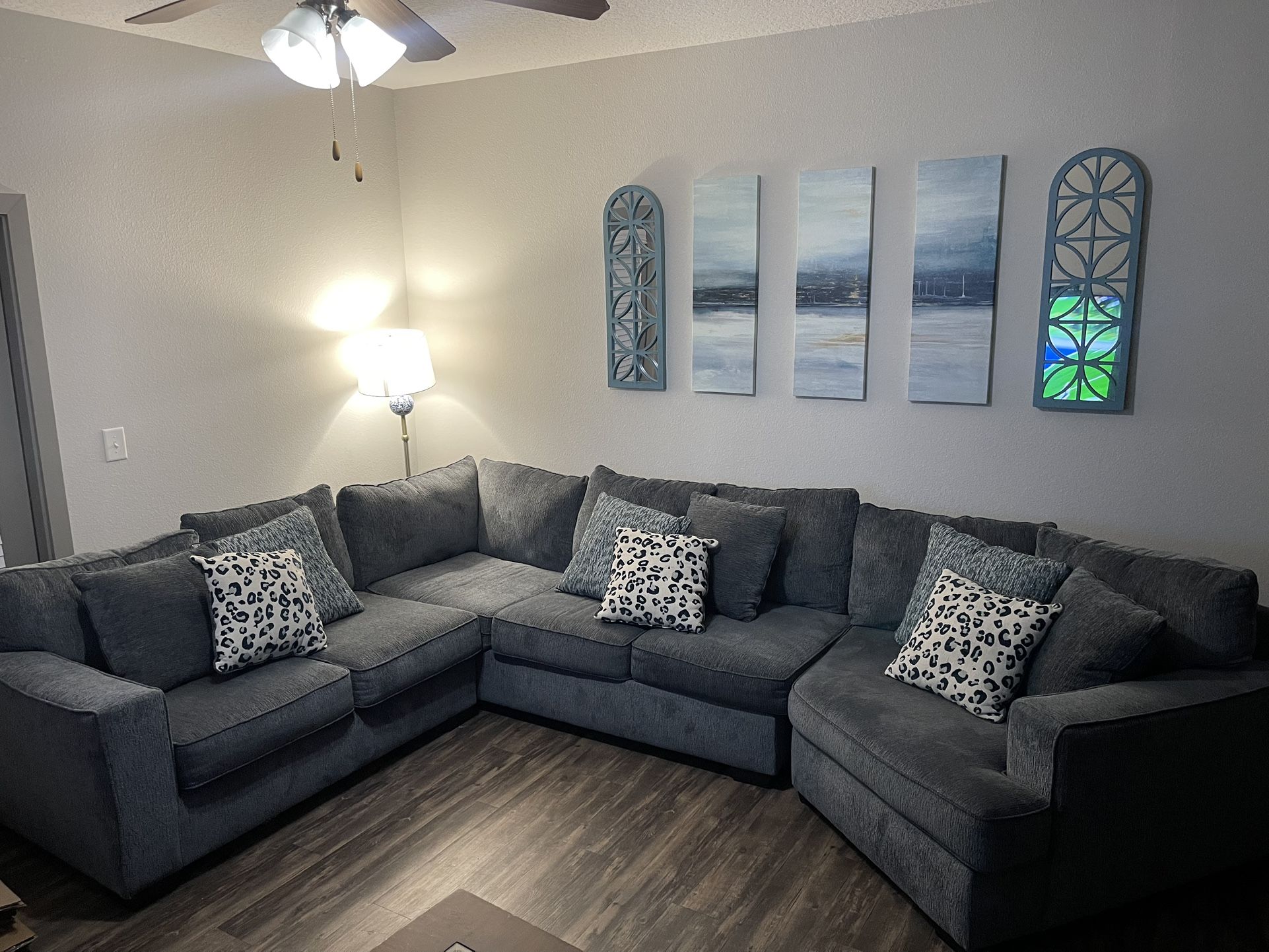 Gently Used Sectional Couch – $700 (OBO) | Pillows Included