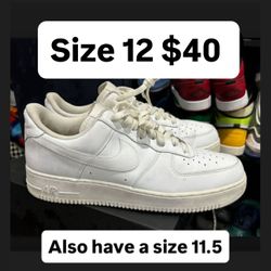 Nike AF1 Size 12 Men & 11.5 Men 