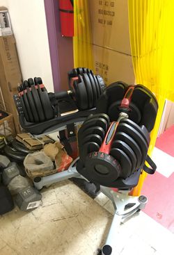 Brand New Adjustable Dumbbell Set. Please check the second picture for detailed pricing