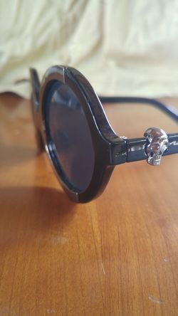 Sunglasses Silver Skull Women
