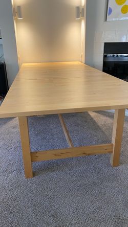 IKEA Norden Birch Extendable Dining Table