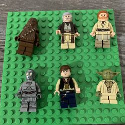 Lego Star Wars Minifigures Group