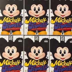 Mickey Family Cute Together Keychain