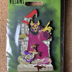 Disney WDI D23 2024 Villains Black Cauldron Horned King LE 400 Pin