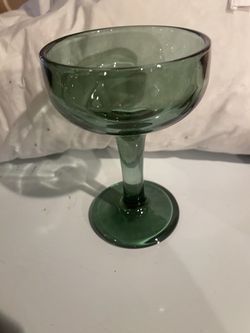 Green Coupe glasses 6 Count