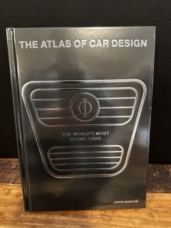 The Atlas of Car Design Jason Barlow Phaidon 2023 Hardcover