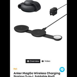 Anker Mag Go Compact Charging Station 