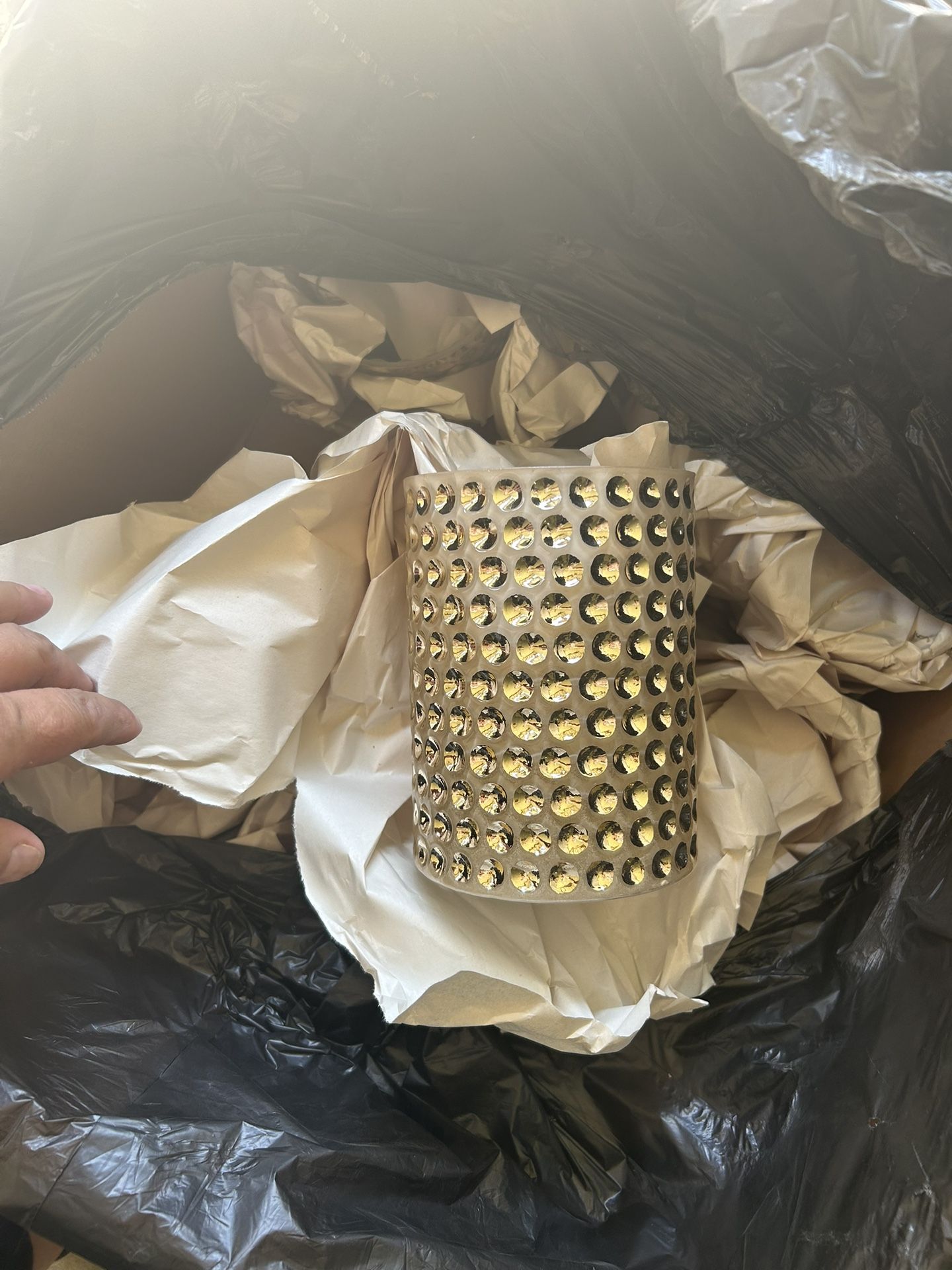 Gold Vases
