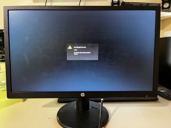 Hp 20.7” monitor