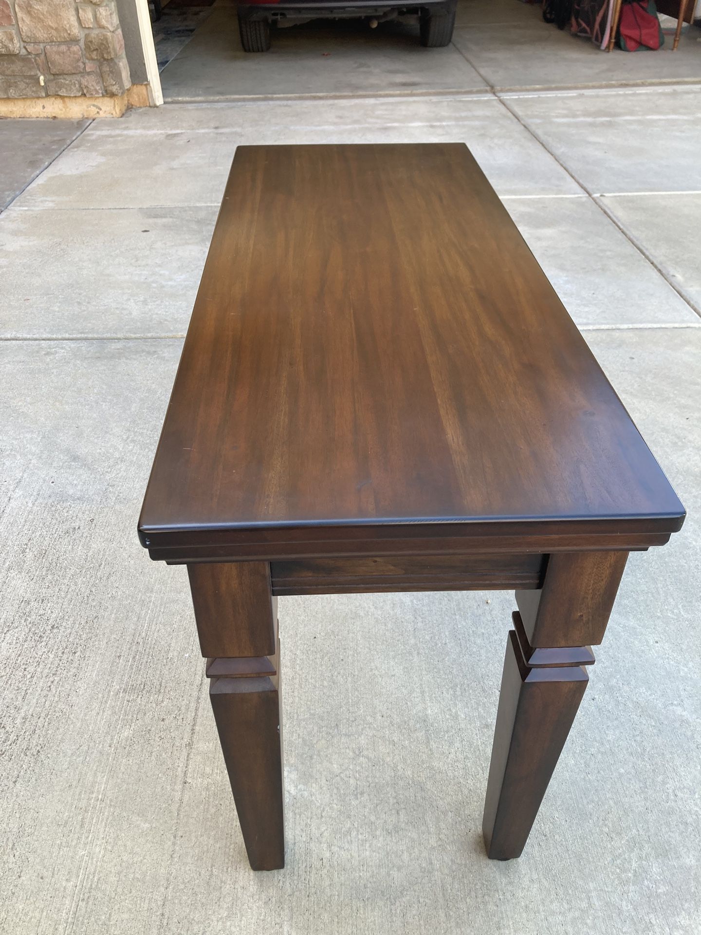 Solid Wood Walnut Coffee Table, End Table And Sofa Table