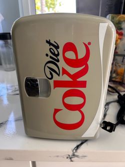 Diet Coke Mini Fridge with Power Cord