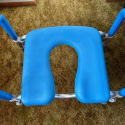 Commode- Platinum Health padded raised toilet seat 