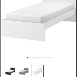 IKEA TWIN MALM BED FRAME