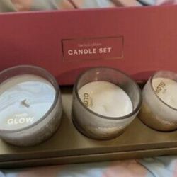 ULTA Limited Edition 3 PC Candle Set Holiday Gift New in Box 
