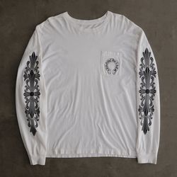 chrome heart white long sleeve