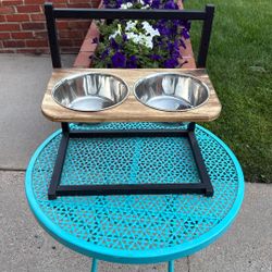 Dog Bowl Stand