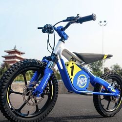 Hus Kids Electric 16" Balance Bike 36v