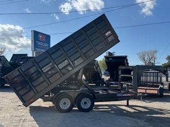 Carson Gooseneck Dump Trailer