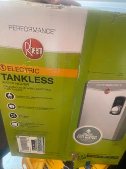 Tankless water heater