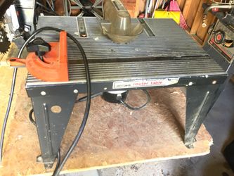 Craftsman router table