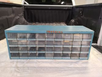 Vintage Parts Cabinet