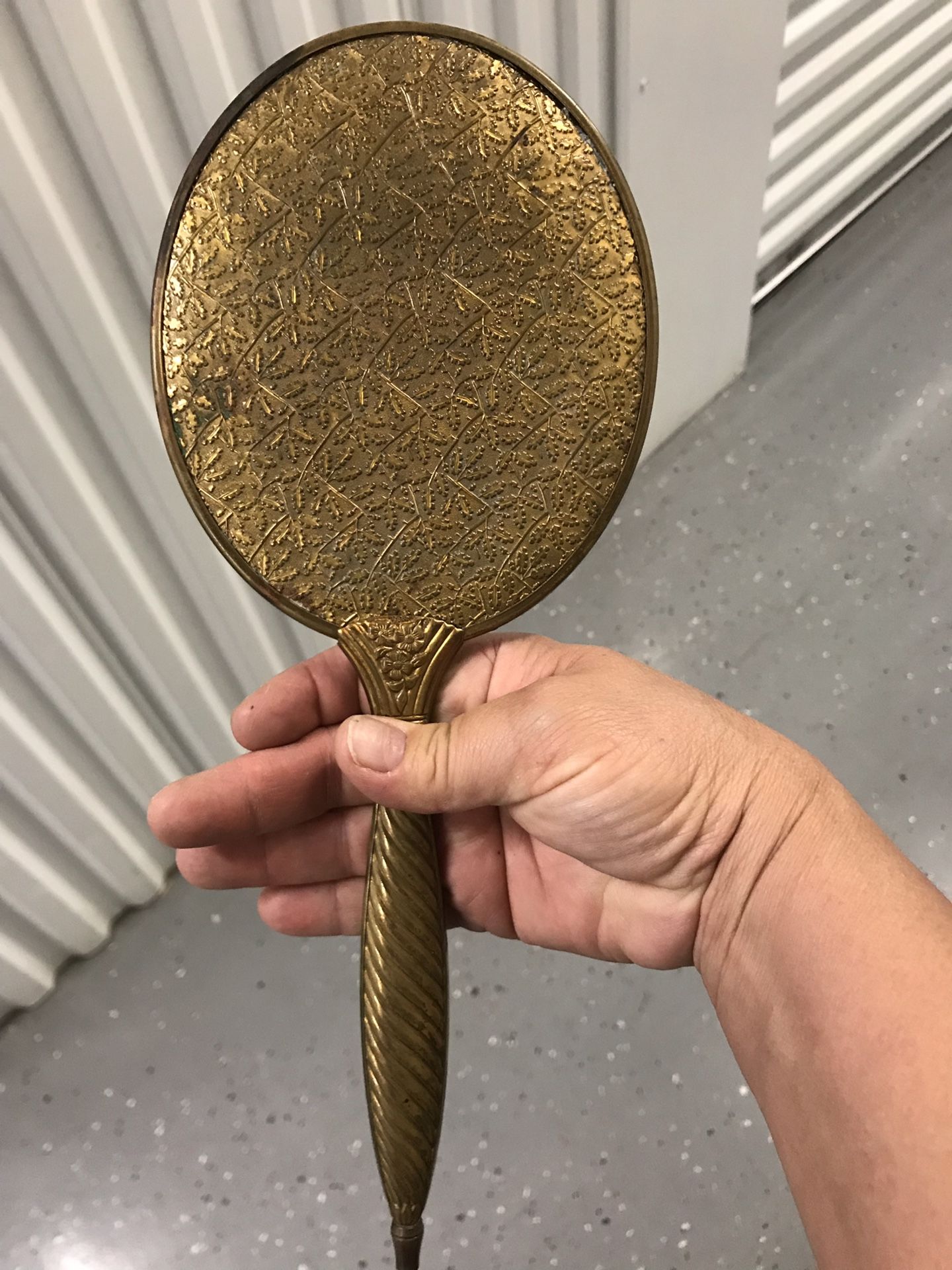 Vintage Hand mirror