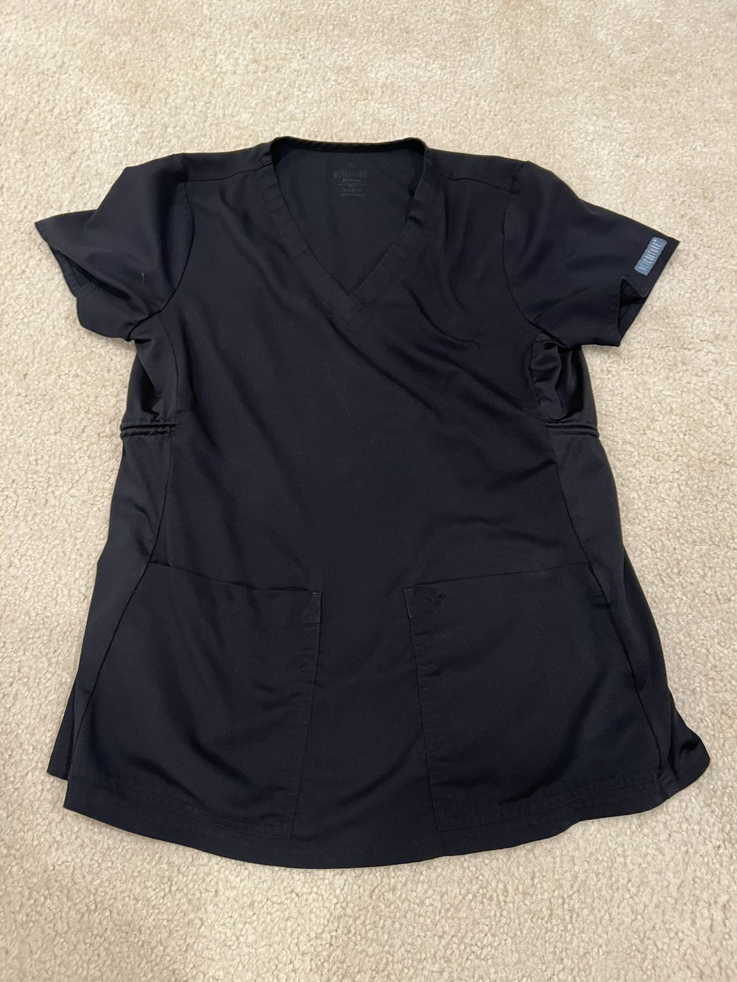 Med Couture Maternity Scrub Set Black S