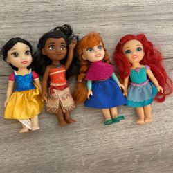 Disney princess 6 inch dolls